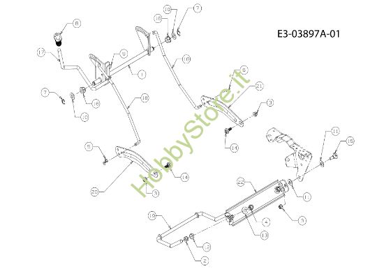 Picture of Sollevamento piatto di taglio KOMMAND 92/13 T Cat. 2011 Trattorino