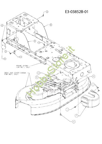 Picture of Protezione cinghie STORM 108/15,5 T Cat.2011 Trattorino