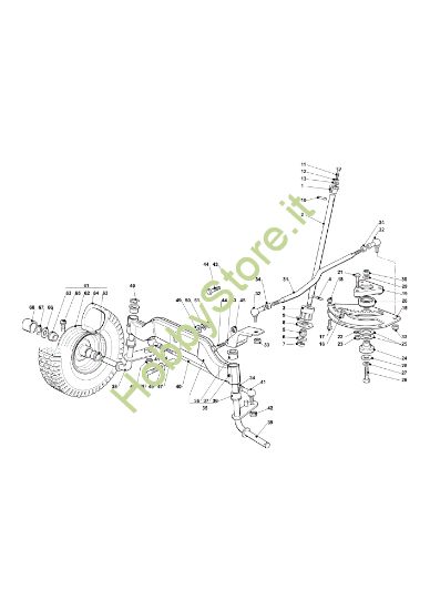 Picture of Sterzo EF 102C/18,5H Cat.2011 Trattorino