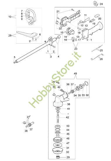 Picture of Trasmissione STARK 4400 S (Euro 2) Decespugliatore
