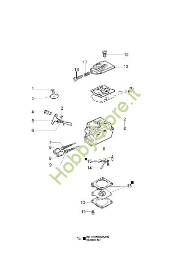 Picture of Carburatore WT-870 STARK 4400 T (Euro 2) Decespugliatore