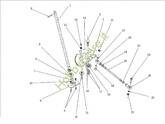 Picture of Sterzo EF 106J/15,5H Cat.2011 Trattorino