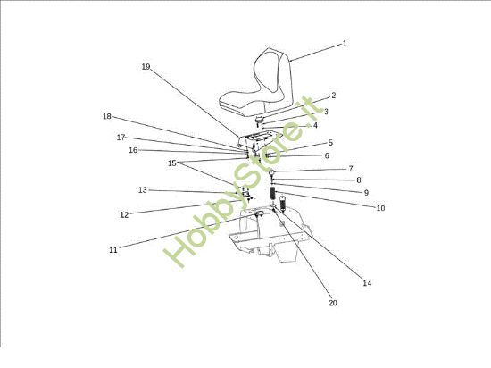 Picture of Cofano (2/3) EF 106J/15,5H Cat.2011 Trattorino