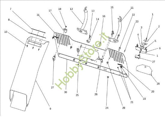 Picture of Raccoglierba EF 106J/17,5H Cat.2011 Trattorino