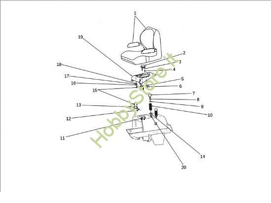 Picture of Cofano (2/3) EF 106J/24H 4X4 Cat.2011 Trattorino