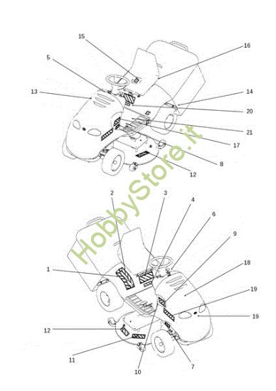Picture of Etichette EF 106J/24H 4X4 Cat.2011 Trattorino