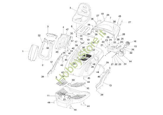 Picture of Carrozzeria ZEPHYR 72/13 H (4in1) e EURO 5 Trattorino