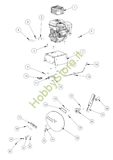 Picture of Esploso 2 BT 4000 Biotrituratore