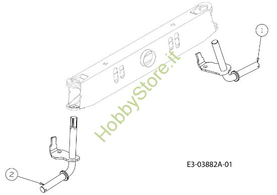 Picture of Assale anteriore (2/2) KOMMAND 80/12,5 T Cat. 2012 Trattorino