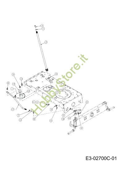 Picture of Gruppo sterzo KOMMAND 92/13 T Cat. 2012 Trattorino