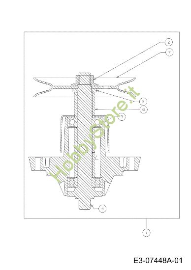 Picture of Supporto lame (1/2) KOMMAND 92/13 T Cat. 2012 Trattorino