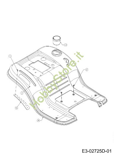 Picture of Carrozzeria posteriore STORM 108/15,5 T Cat.2012 Trattorino