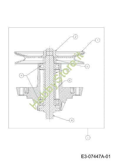 Picture of Supporto lame STORM 108/15,5 T Cat.2012 Trattorino