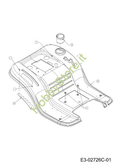 Picture of Carrozzeria posteriore STORM 108/18,5 H Cat.2012 Trattorino