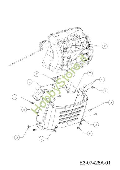 Picture of Cruscotto (2/2) STORM 95/11,5 T Cat.2012 Trattorino