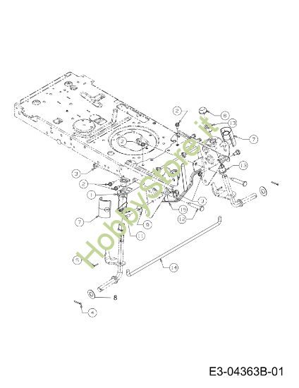 Picture of Assale anteriore (1/2) STORM 97/13 T Cat.2012 Trattorino
