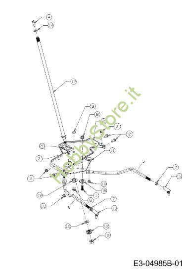 Picture of Gruppo sterzo KOMMAND 92/16 H Cat. 2012 Trattorino