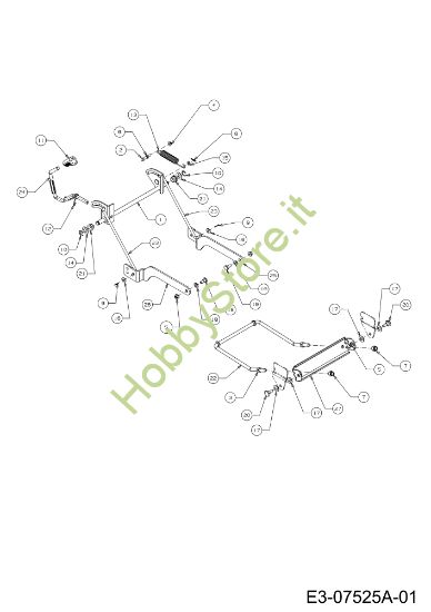 Picture of Sollevamento piatto di taglio KOMMAND 92/16 H Cat. 2012 Trattorino