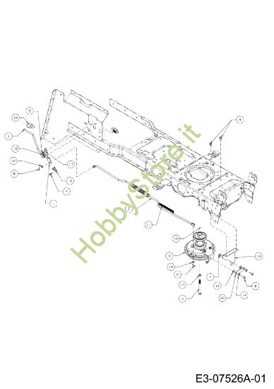 Picture of Frizione KOMMAND 92/16 H Cat. 2012 Trattorino