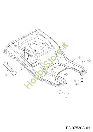 Picture of Carrozzeria posteriore KOMMAND 92/16 H Cat. 2012 Trattorino