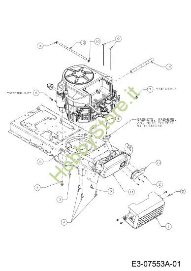 Picture of Motore KOMMAND 92/16 H Cat. 2012 Trattorino