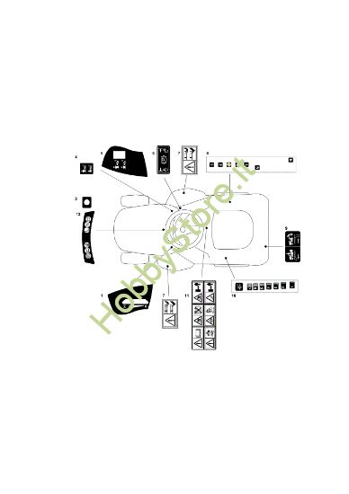 Picture of Etichette (1/2) EF 91PLUS/14,5K M Cat.2012 Trattorino
