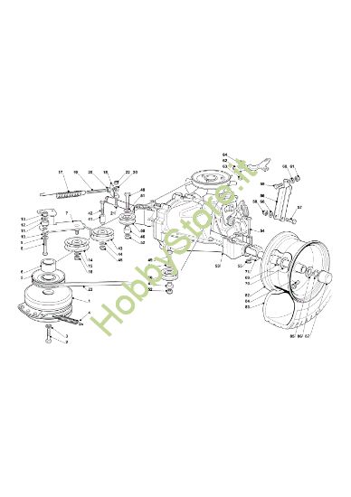 Picture of Trasmissione EF 101C/16K H Cat.2012 Trattorino