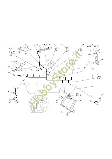 Picture of Impianto elettrico EF 101C/16K H Cat.2012 Trattorino