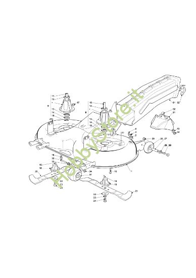 Picture of Piatto di taglio (2) EF 102C/18,5H Cat.2012 Trattorino