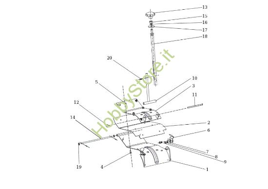 Picture of Piatto di taglio (3/3) EF 106J/17,5H Cat.2012 Trattorino