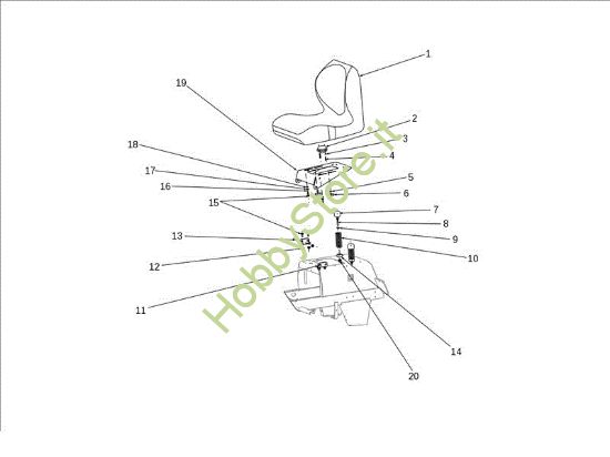 Picture of Cofano (1/3) EF 106J/18H Cat.2012 Trattorino