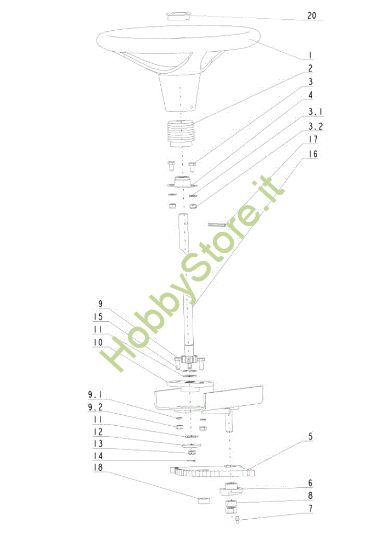 Picture of Sterzo TUAREG 92 4x4 EVO Cat.2012 Trattorino