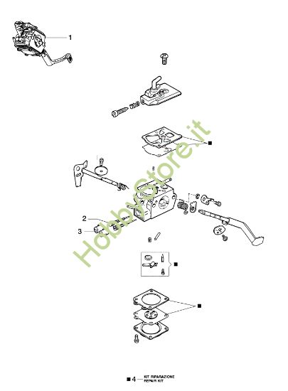 Picture of Carburatore DS 240 T (Euro 1) Decespugliatore
