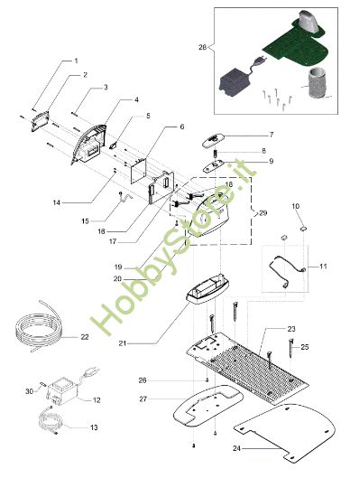 Picture of Gruppo base di ricarica SIRIUS 1200 Robot