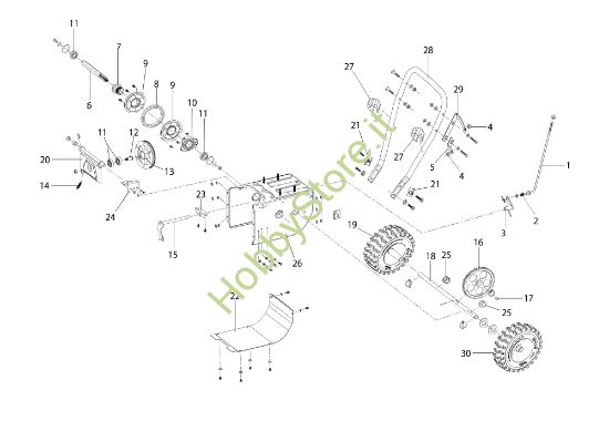 Picture of Gruppo trasmissione ARTIK 62 ELD Turboneve