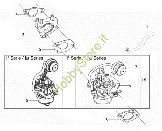 Picture of Carburatore ARTIK 62 ELD Turboneve