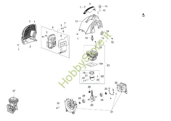 Picture of Motore DSF 4300 Decespugliatore