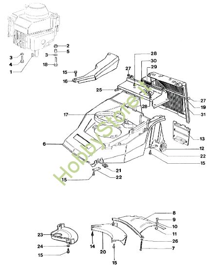 Picture of Carcassa MR 534 TK Rasaerba