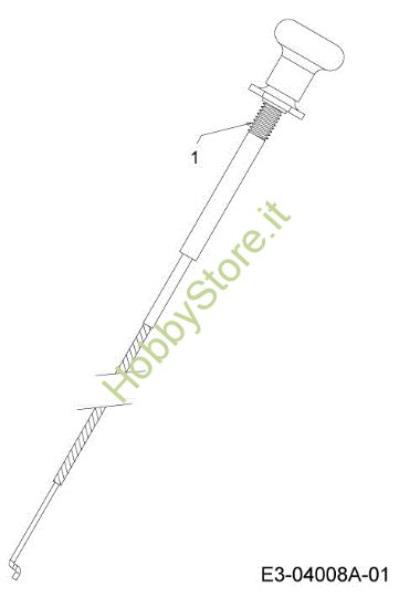 Picture of Cavo starter STORM 108/18,5 H Cat.2013 Trattorino