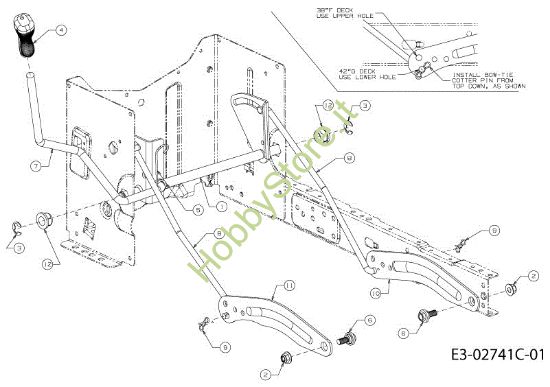 Picture of Sollevamento piatto di taglio STORM 95/11,5 T Cat.2013 Trattorino