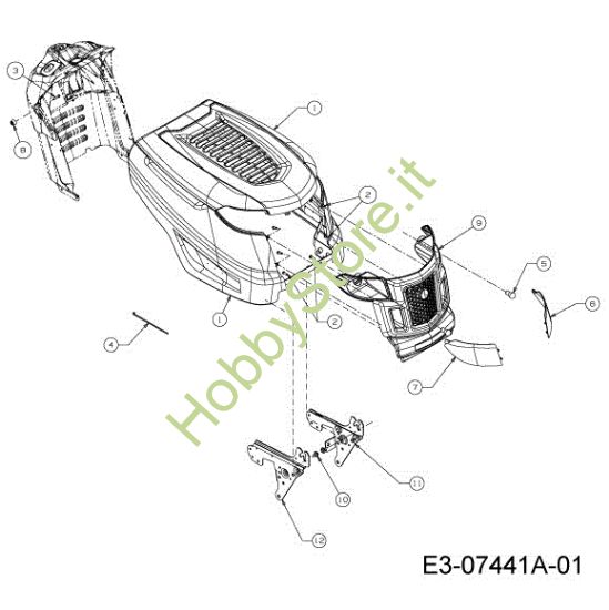 Picture of Carrozzeria STORM 97/13 T Cat.2013 Trattorino