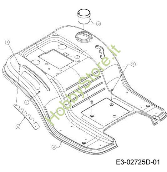 Picture of Carrozzeria posteriore STORM 97/13 T Cat.2013 Trattorino