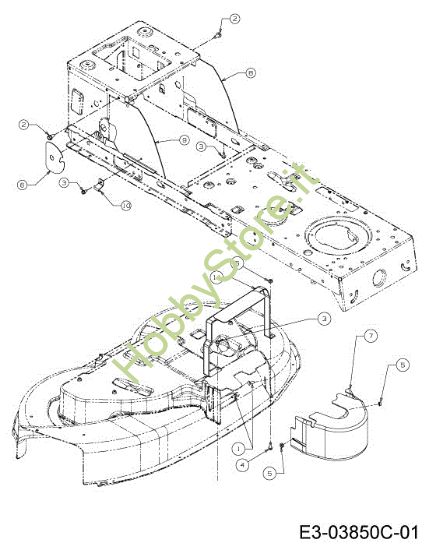Picture of Protezione cinghie STORM 97/13 T Cat.2013 Trattorino