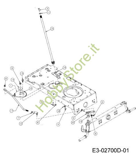Picture of Gruppo sterzo KOMMAND 80/12,5 T Cat. 2013 Trattorino