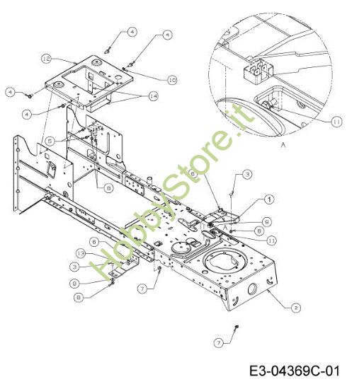 Picture of Telaio KOMMAND 80/12,5 T Cat. 2013 Trattorino