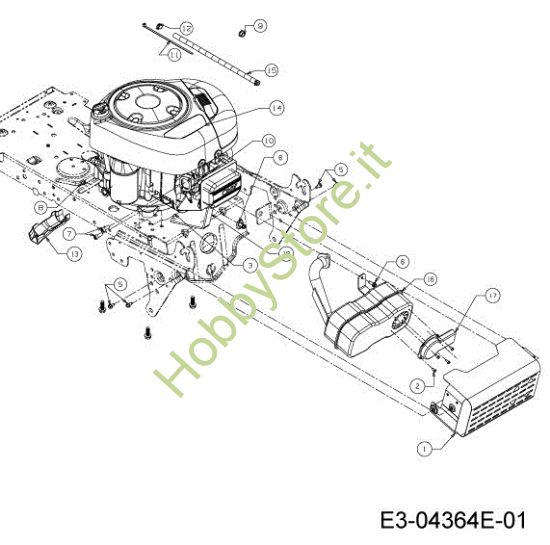 Picture of Motore KOMMAND 92/13,5 T Cat. 2013 Trattorino