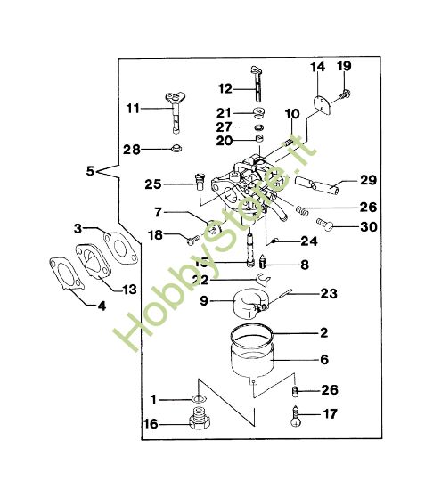 Picture of Carburatore MR 534 TKV Rasaerba