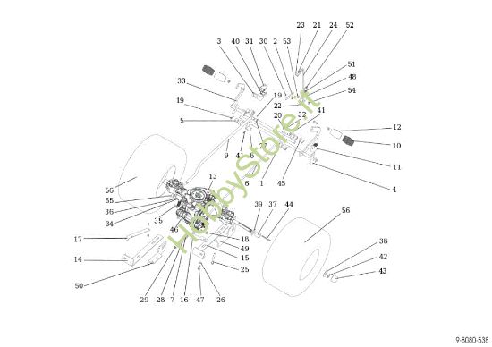 Picture of Trasmissione EF 92S/16H Cat.2013 Trattorino