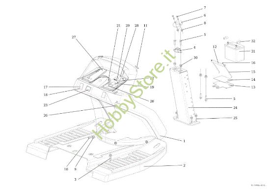 Picture of Cruscotto EF 124S/22 H Cat.2013 Trattorino