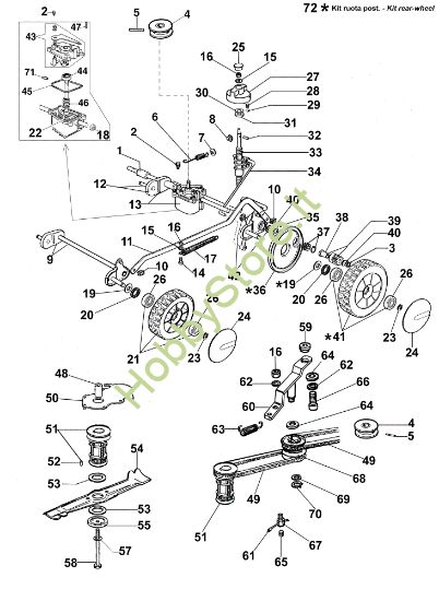 Picture of Gruppo assale MR 474 TKV Rasaerba